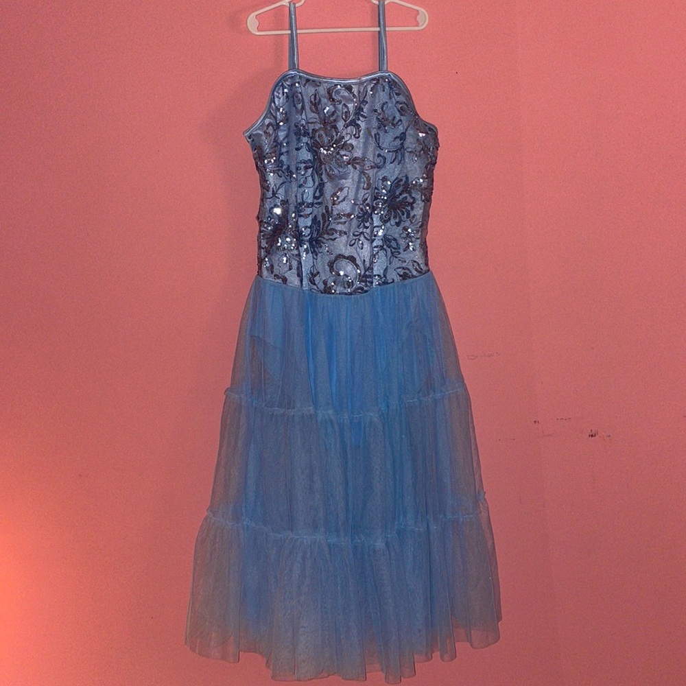 Weissman baby blue dance (dress) costume